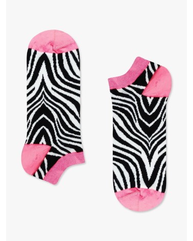 AXIDsocks Unisex Socks Pink Zebra